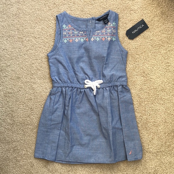 🤩Host Pick🤩 NAUTICA Embroidered Dress w Bloomers - Picture 9 of 9